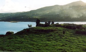 Ruin of Toravaig Castle, Sleat, Isle of Skye