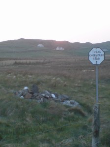 One of the stops on Turas Cholmchille