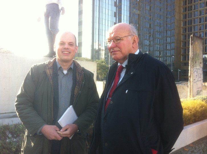 Walter Momper was mayor of West Berlin in 1989