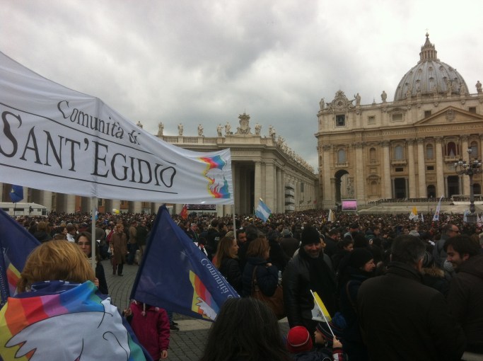 Community of Sant'Egidio on Peter's Square, Rome