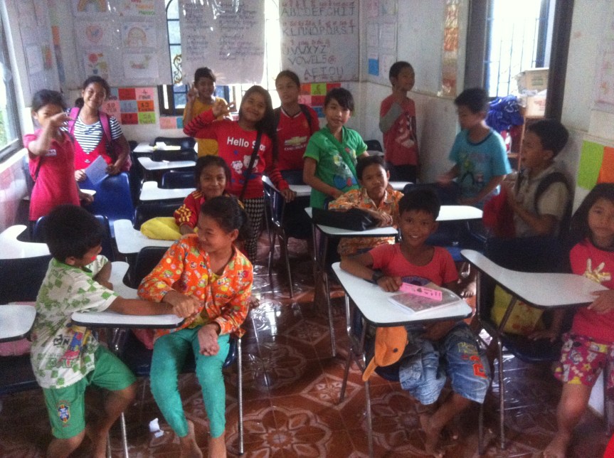 Cambodian after school class