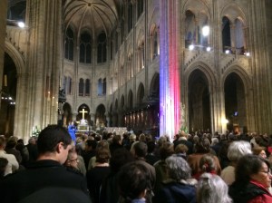 Commorative Mass at Notre Dame Cathedral