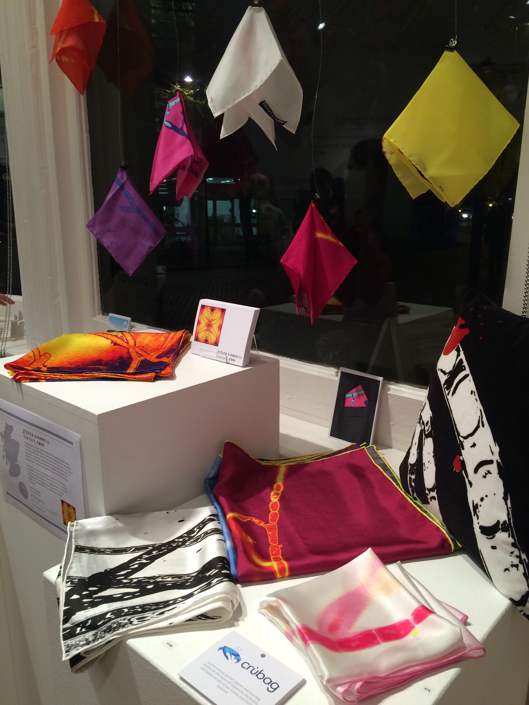 Crùbag's display at Craft Central