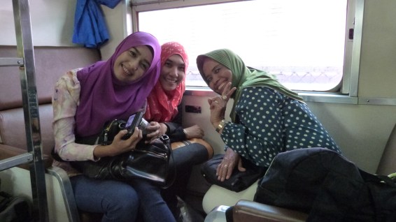 Fellow passengers from Southern Thailand