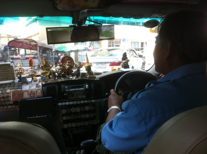 Taxi to Hua Lamphong Station, Bangkok