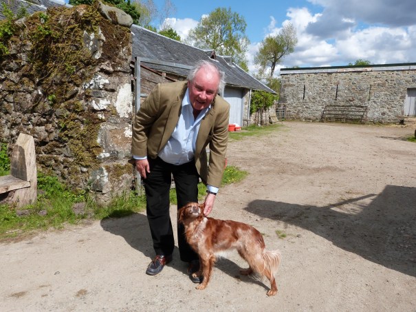 Sir Jamie McGrigor auf seiner Farm in der schottischen Highlands